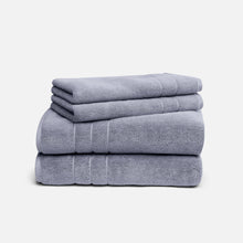 Load image into Gallery viewer, Super Plush Bath Sheet and Hand Towel Set